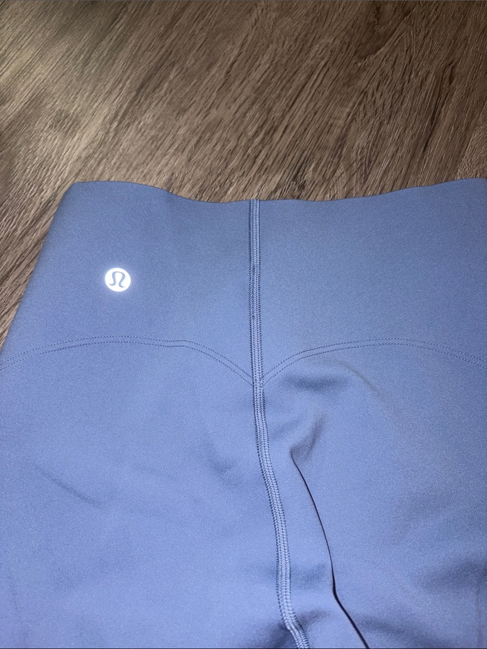 lululemon athletica Glow Up Super High Rise Tight Legging in Wash Denim - Picture 5 of 6